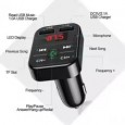 Car FM modulator CARB 2 Bluetooth car charger -شاحن سيارة مع راديو