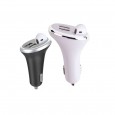 Bluetooth earphone car charger 2in1 - شاحن سيارة بلوتوث مع سماعة 2 في 1 لون أسود