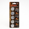 بطارية خلية من فونيكس CR1620 و 3 فولت (5 بطاريات في العبوة) - Fonix CR1620 & 3 V Lithium Battery (5 Battery)