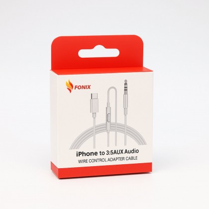 Cable Type c to 3.5AUX audio wire adapter - كابل AUX للصوت تايب سي