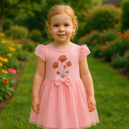 فستان بناتي برنسيسة