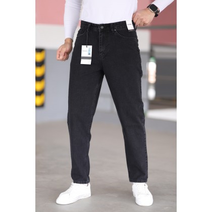 جينز موديل بوي فرند سرج عالي وجينز بدون ليكرا صناعة تركية