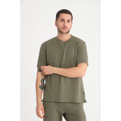 تيشيرت سلم فيت قطني 2 خيط عالي الجودة صناعة تركية