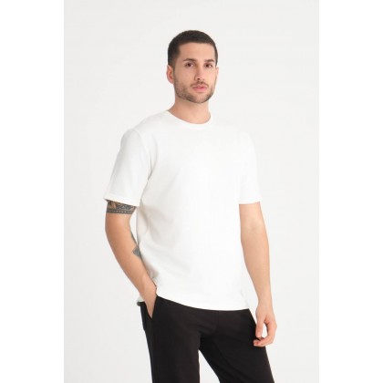 تيشيرت سلم فيت قطني 2 خيط عالي الجودة صناعة تركية