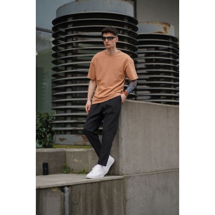 تيشيرت اوفر سايز شبابي قطني ناعم عالي الجودة صناعة تركية