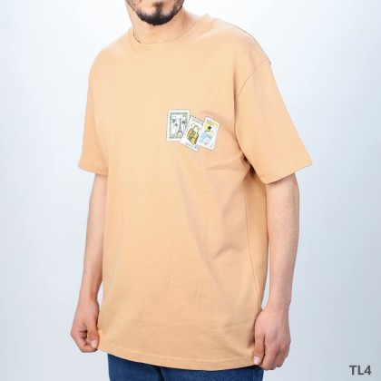 تيشيرت نصف اوفر سايز شبابي قطني ناعم ثقيل مغسول خامة فخمة صناعة تركية