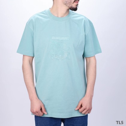 تيشيرت نصف اوفر سايز شبابي قطني ناعم ثقيل مغسول خامة فخمة صناعة تركية