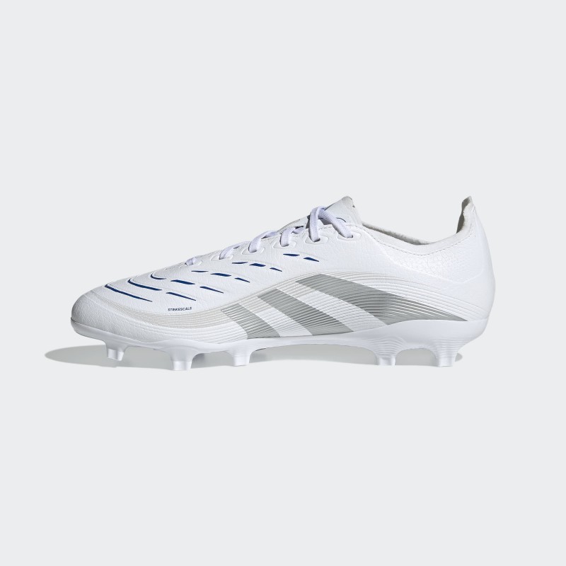 adidas Unisex' Predator League Firm/Multi-Ground Cleats- White