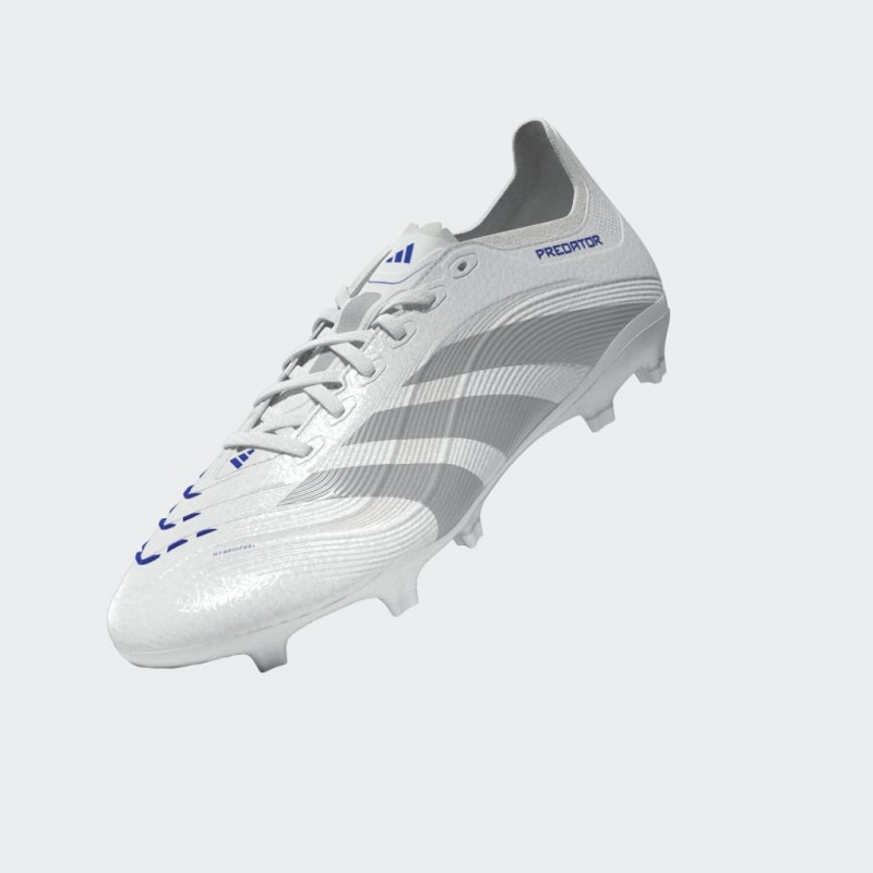 adidas Unisex' Predator League Firm/Multi-Ground Cleats- White