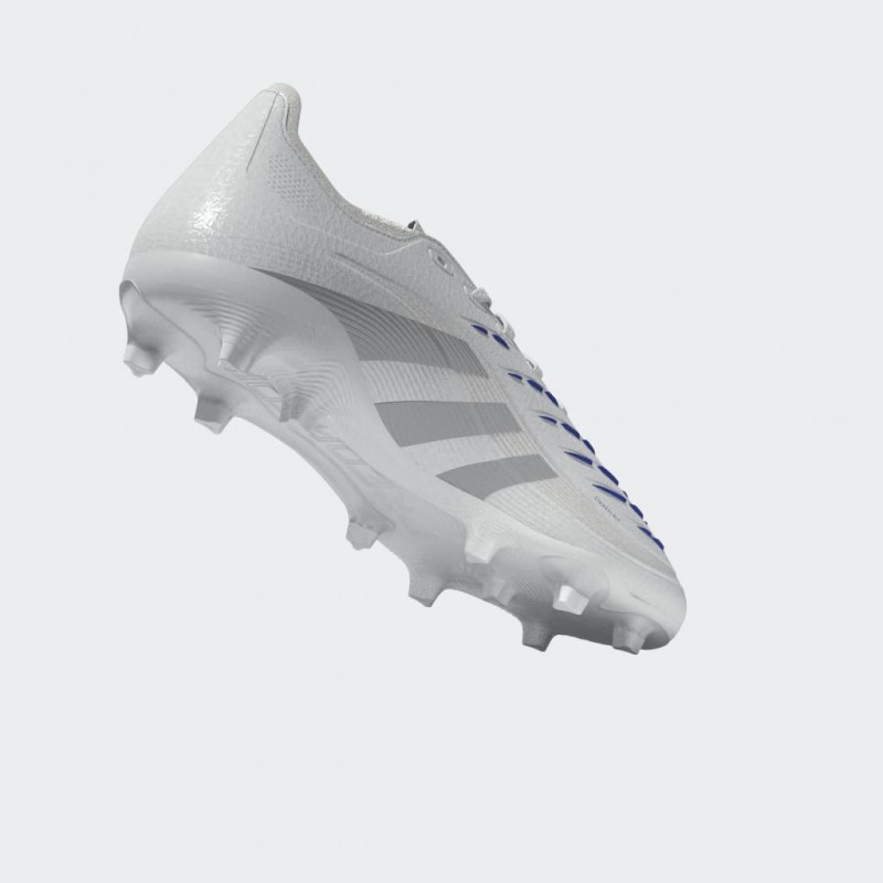 adidas Unisex' Predator League Firm/Multi-Ground Cleats- White