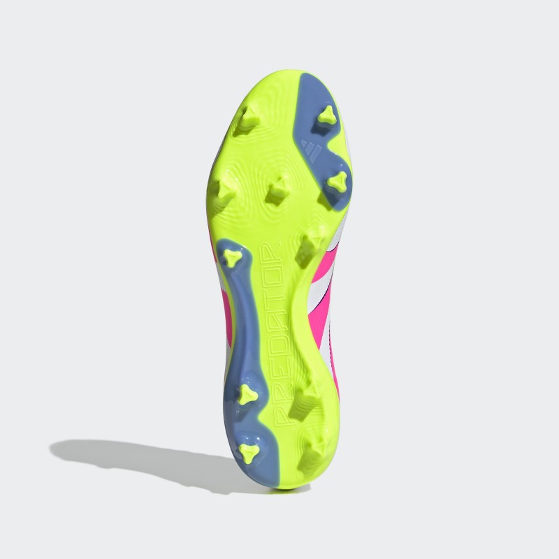 adidas Unisex' Predator League Firm/Multi-Ground Cleats- White