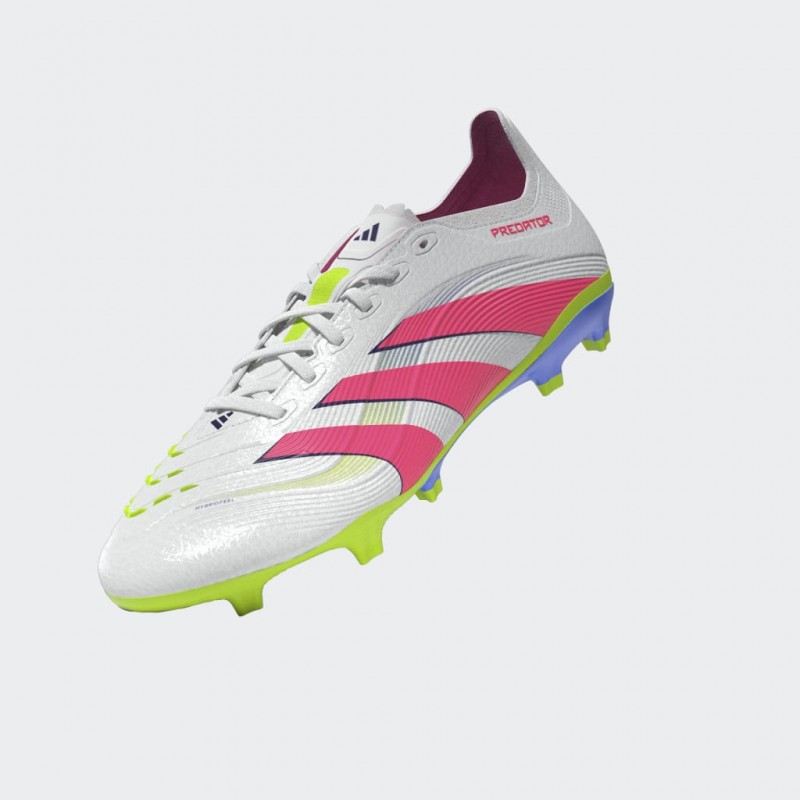 adidas Unisex' Predator League Firm/Multi-Ground Cleats- White