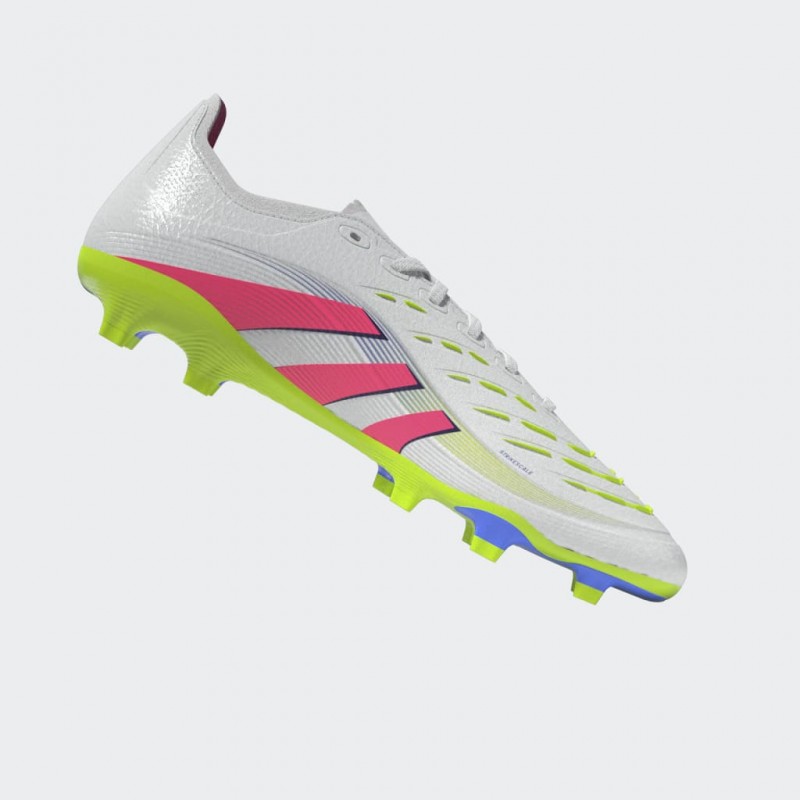adidas Unisex' Predator League Firm/Multi-Ground Cleats- White
