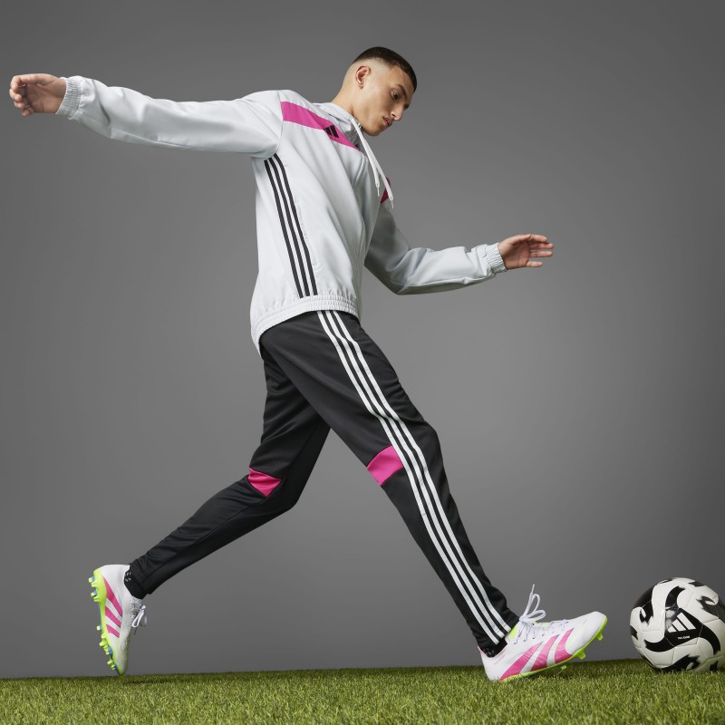 adidas Unisex' Predator League Firm/Multi-Ground Cleats- White