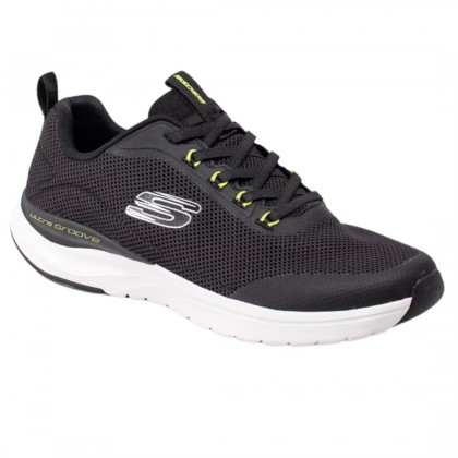 حذاء سكيتشرز ألترا جروفي لايف سيشن للرجال لون أسود-Skechers Men's Ultra Groove Live Session Shoes