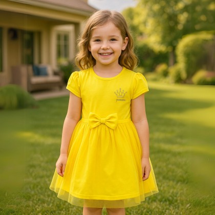 فستان بناتي برنسيسة