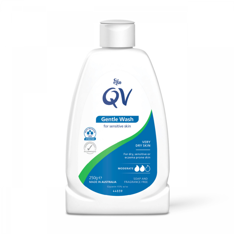 غسول كيو ڤي اللطيف للبشرة – QV Gentle Wash 250ml