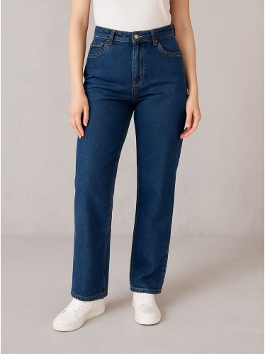 بنطال جينز للنساء ستريت لون أزرق