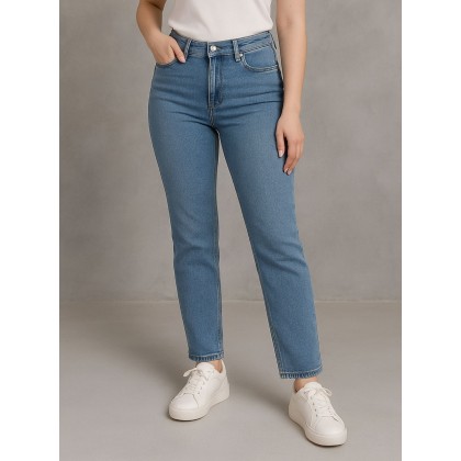 بنطال جينز  لون أزرق