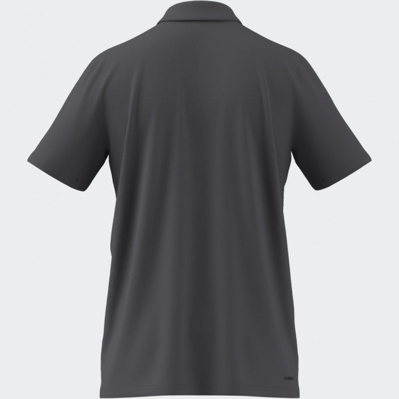 adidas Men's Train Essentials Training Polo Shirt-Grey