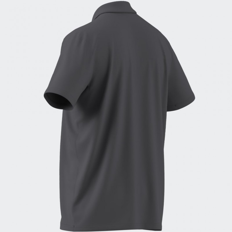 adidas Men's Train Essentials Training Polo Shirt-Grey