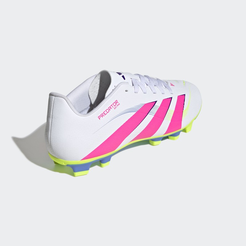adidas Unisex' Predator Club Firm/Multi-Ground Boots - White