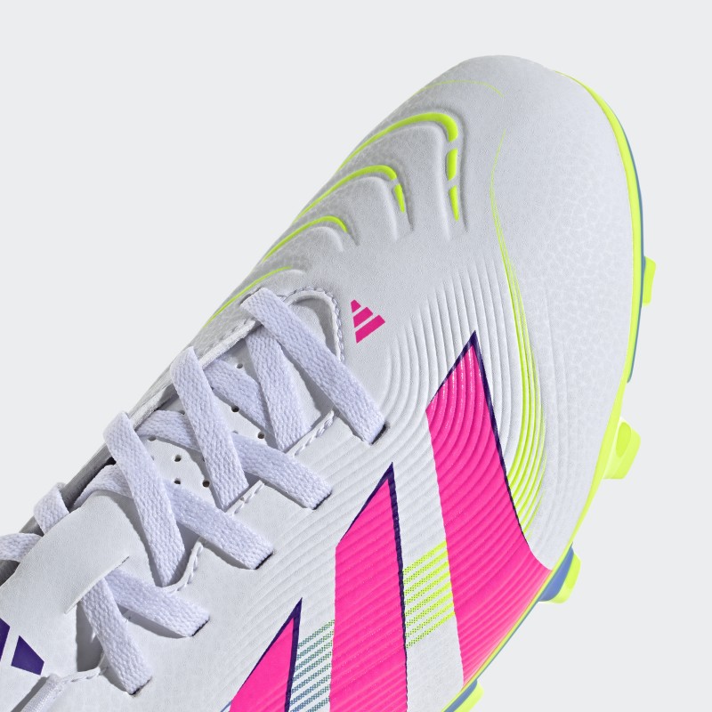 adidas Unisex' Predator Club Firm/Multi-Ground Boots - White