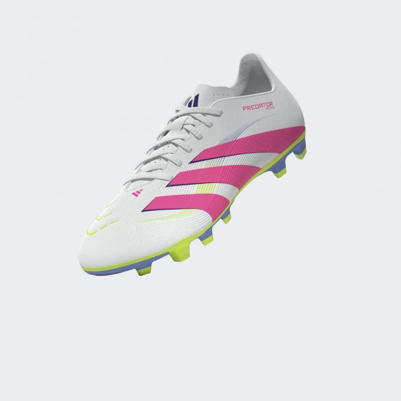 adidas Unisex' Predator Club Firm/Multi-Ground Boots - White
