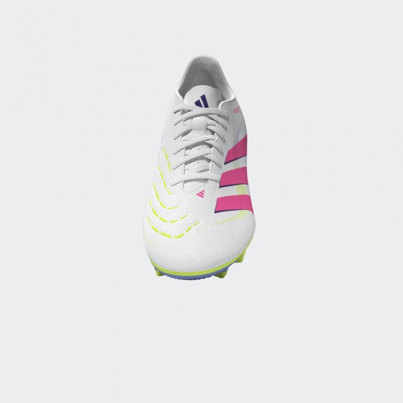 adidas Unisex' Predator Club Firm/Multi-Ground Boots - White