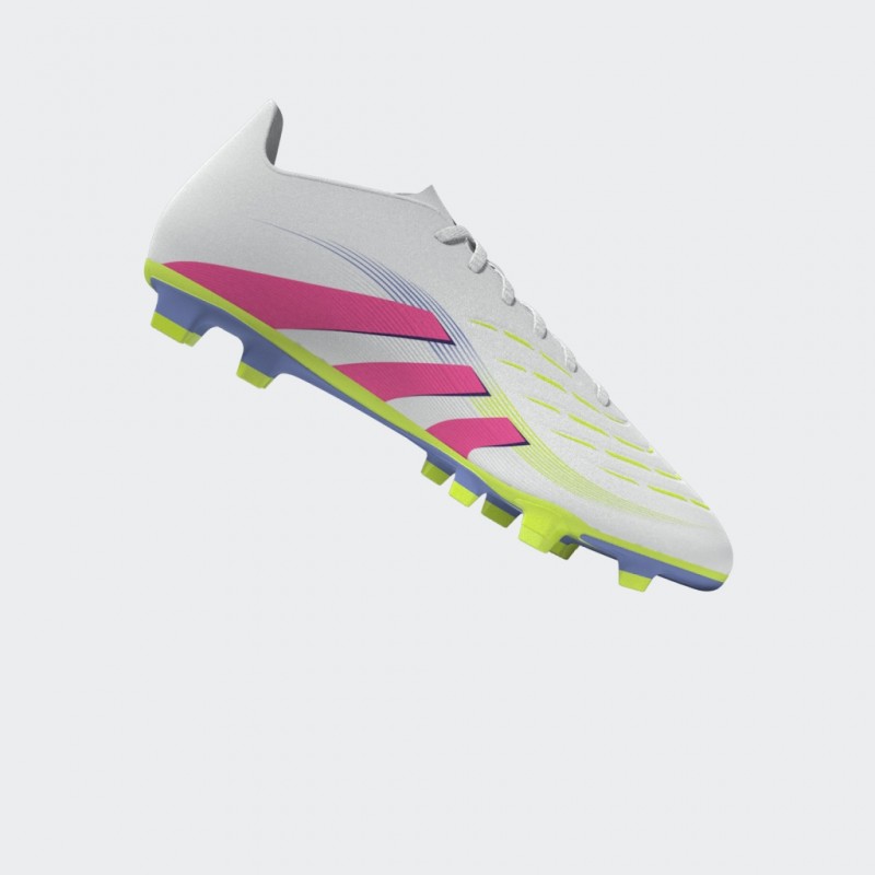 adidas Unisex' Predator Club Firm/Multi-Ground Boots - White