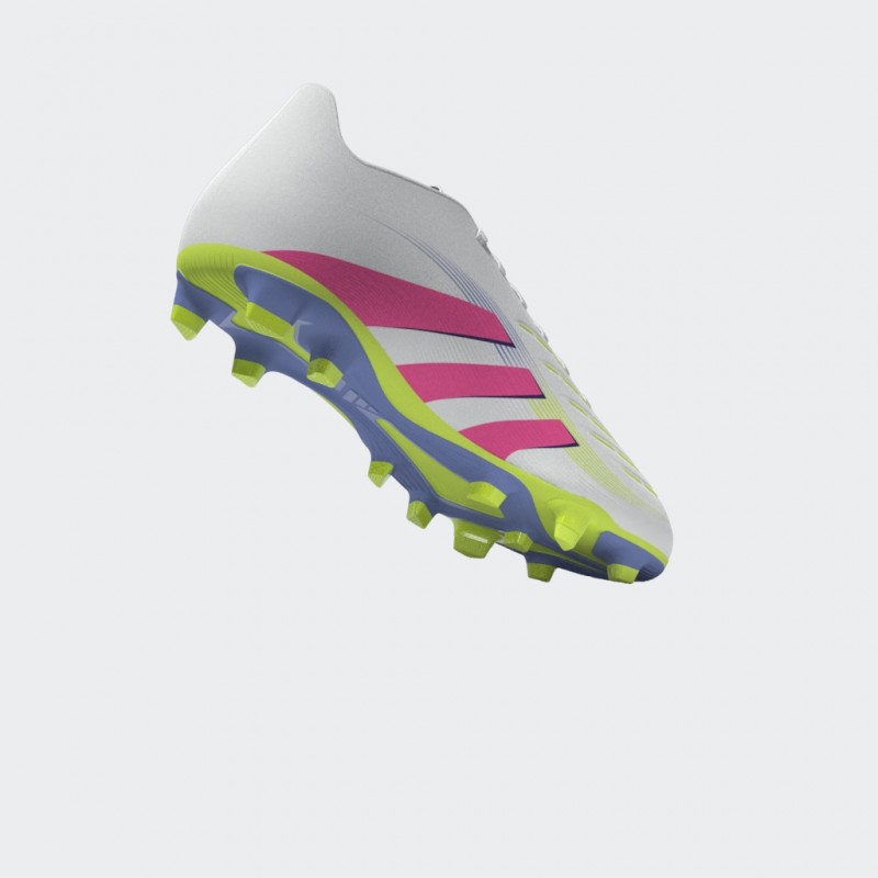 adidas Unisex' Predator Club Firm/Multi-Ground Boots - White