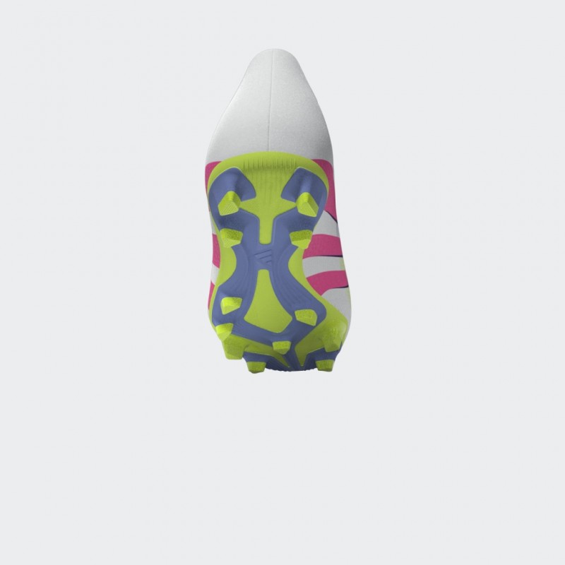 adidas Unisex' Predator Club Firm/Multi-Ground Boots - White