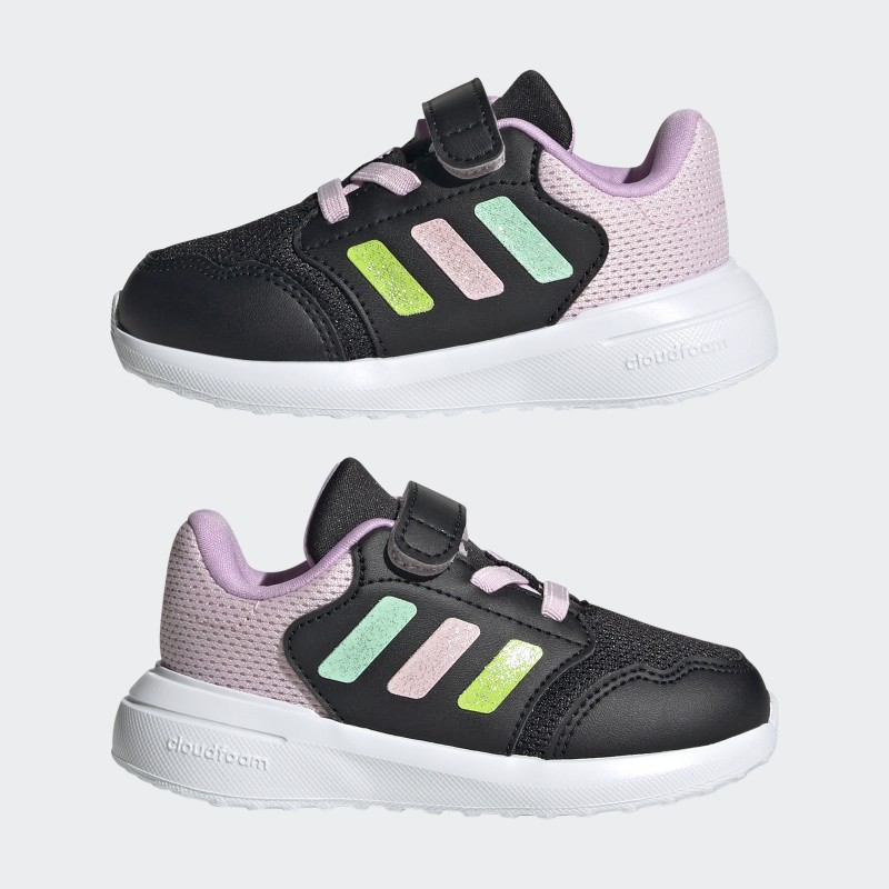 adidas Kids' Tensaur Run 3.0 Shoes - Black