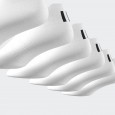 adidas Unisex' Ankle Socks (6 Pairs) - White
