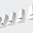 adidas Unisex' Ankle Socks (6 Pairs) - White