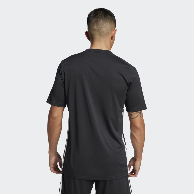 adidas Men's Tiro 25 Essentials Jersey T-Shirt- Black