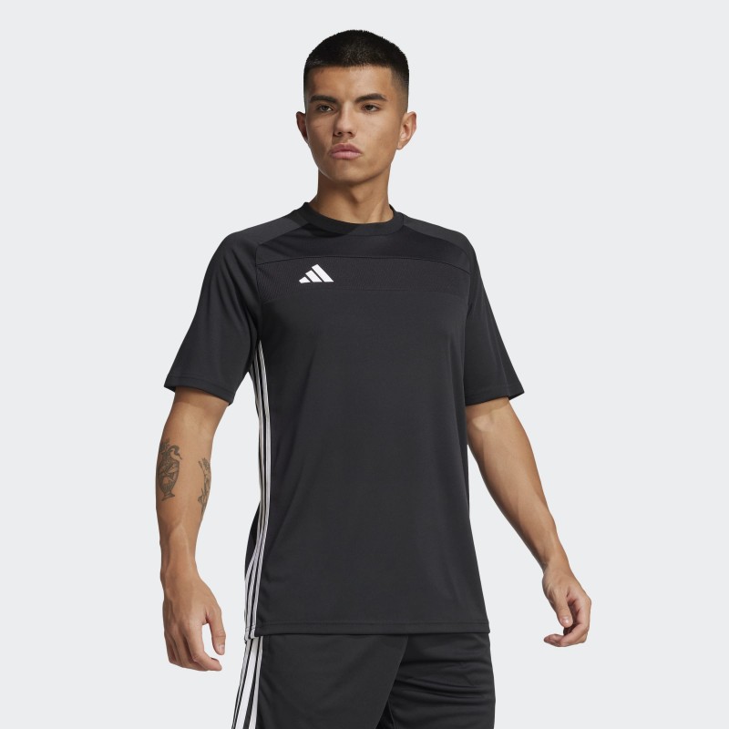 adidas Men's Tiro 25 Essentials Jersey T-Shirt- Black