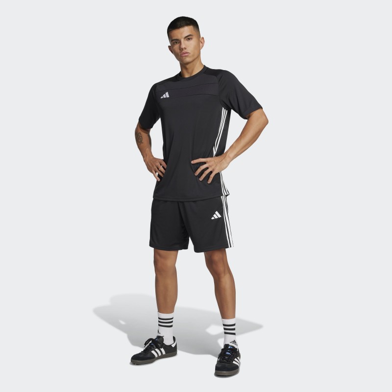 adidas Men's Tiro 25 Essentials Jersey T-Shirt- Black