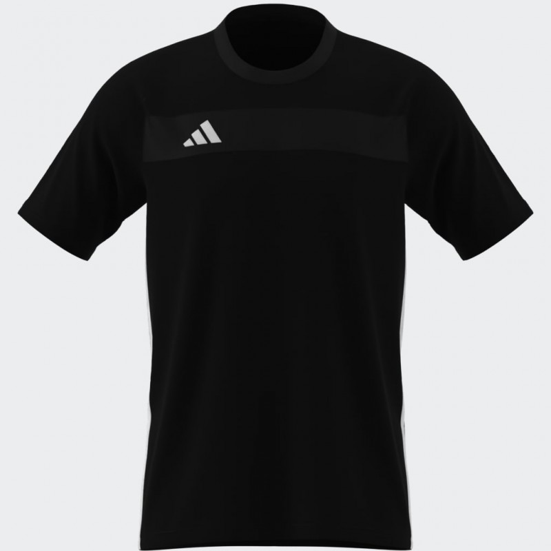 adidas Men's Tiro 25 Essentials Jersey T-Shirt- Black