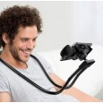 حامل هاتف على الرقبة - دوران 360 درجة مرن متعدد الوظائف - متوافق مع جميع الهواتف