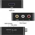موزع محول AV الى HDMI مع كيبل-  1080 بكسل