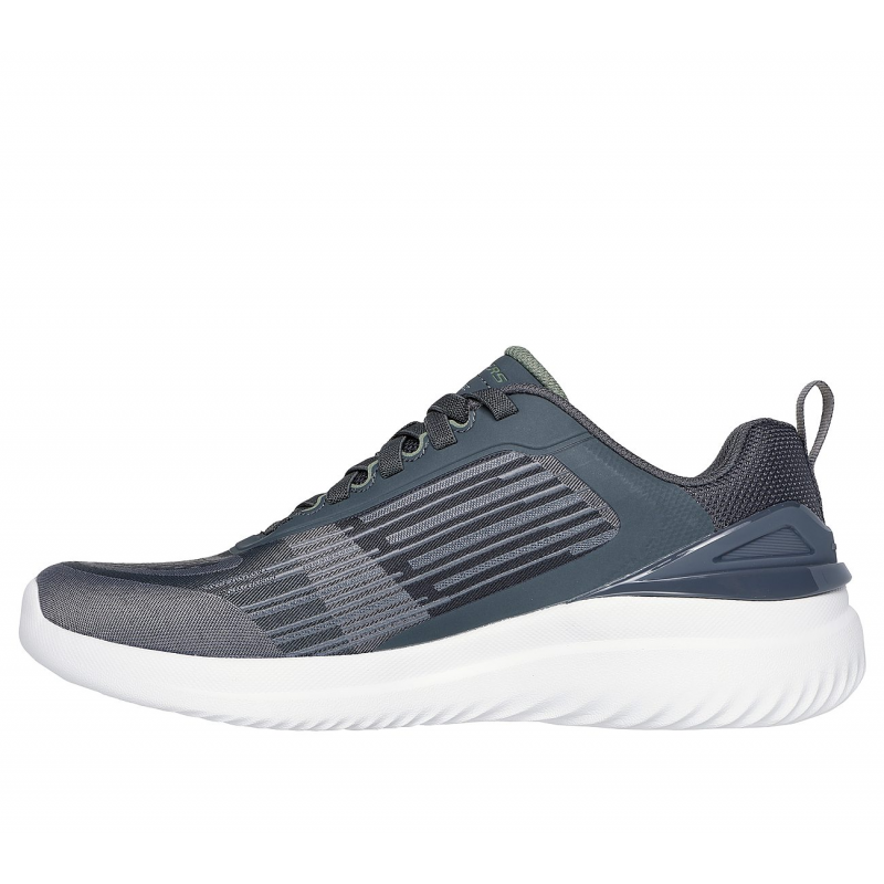 Skechers Mens' Bounder 2.0 - Jernus Shoes- حذاء سكيتشرز باوندر 2.0 للرجال لون رمادي