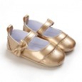 حذاء بناتي لون ذهبي