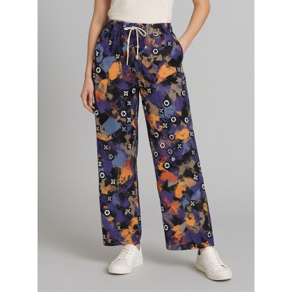 بنطال بيتي للنساء ملون