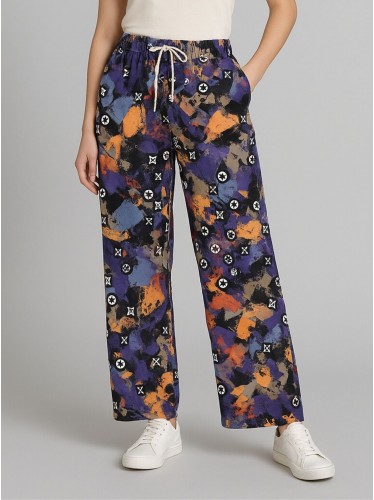 بنطال بيتي للنساء ملون