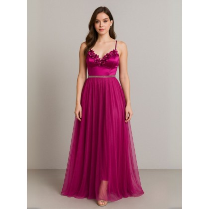 طقم بيبي دول لون فوشي طويل One Size