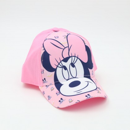 طاقية بناتيMINNI MOUSE لون زهري