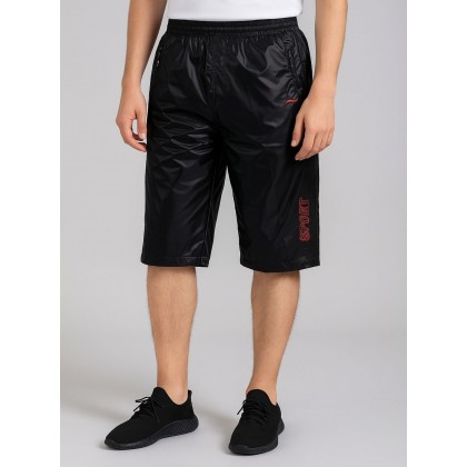 شورت ستان للرجال لون اسود