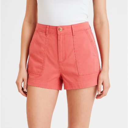 شورت جينز للرجال لون زهري