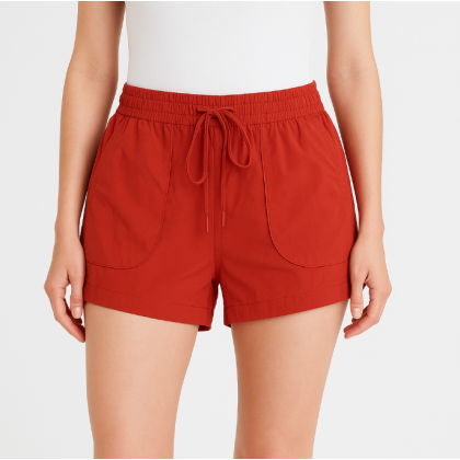 شورت للرجال لون خمري